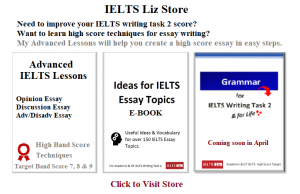 essay for ielts by liz