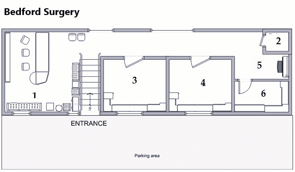 IELTS Listening Map Building Floor Plan