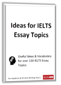 ielts essay writing topics pdf