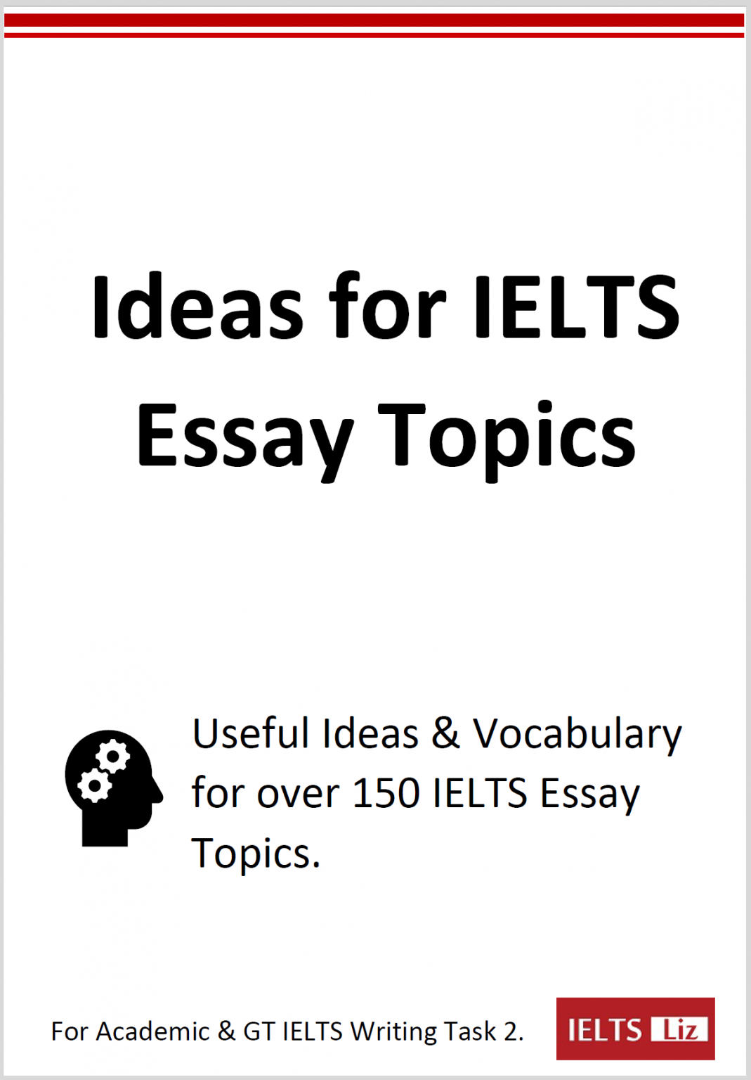 common topics for ielts essay